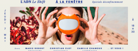 invitation femme regardant dans une longue vue