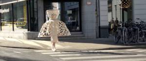 robe panier moderne