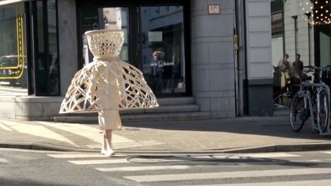 robe panier moderne