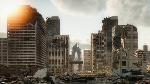 une scène post apocalyptique