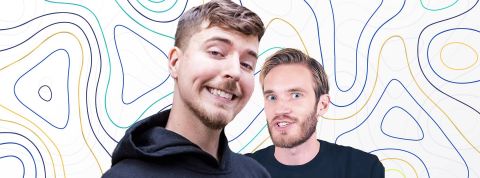 Mr Beast et PewDiePie