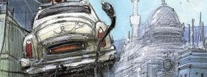 Illustrations de couverture du livre Les villes de demain