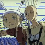 deux personnages de manga