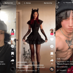 des captures d'ecrans de belles personnes qui montre leurs charmes sur TikTok