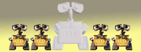 Wall-e et son modèle 3D