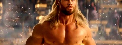 Super héros torse nu - Thor / Chris Hemsworth