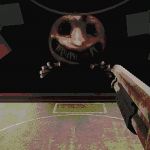 Un personnage inquiétant de jeu vidéo