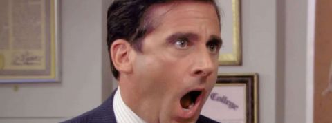 le personnage de Micheal Scott dans la série The Office