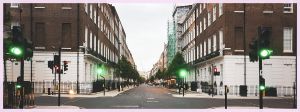 Une grande ville américaine désertée