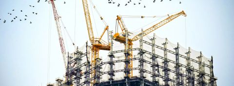Un immeuble en construction