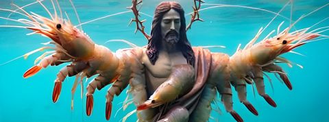 Jesus Crevette est amour