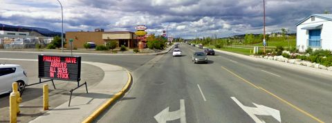Un grand carrefour aux USA