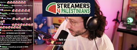 un jeune homme délivre un avis basé sur Twitch