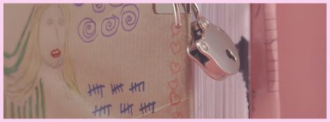 Un journal intime rose