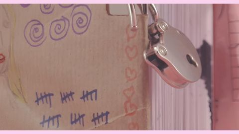 Un journal intime rose