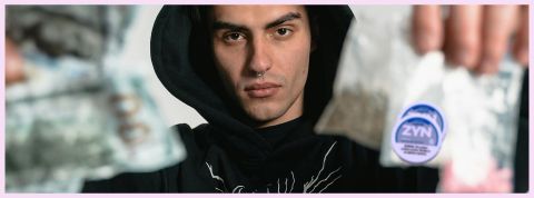 Un consommateur de Zyn