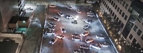 Des voitures autonomes en bouchon