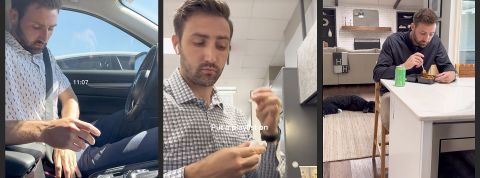 Captures du compte TikTok @hubs.life