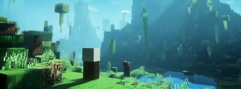 Capture d'Oasis, le Minecraft par IA