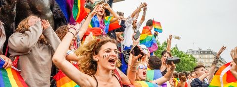 Une manifestation LGBTQ+