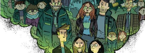 Zoom sur la couverture d ela BD Verts de rage, les enfants de plomb