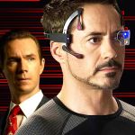 Iron man et Jarvis dans son dos